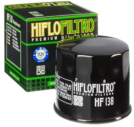 FILTRO OLIO MOTORE HIFLO HF138 COMPATIBILE CON SUZUKI GSR 600 2010