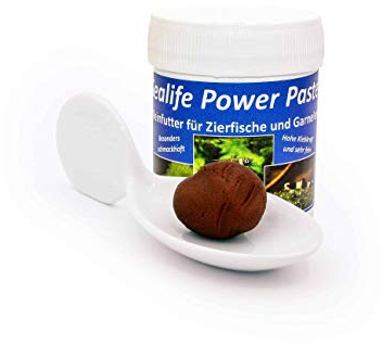 AQ4Aquaristik Sealife Power Paste - Futterpaste - Futter für Fische und Garnelen - Vollwertiger Ersatz für Artemia Nauplien als Futter, 70 g