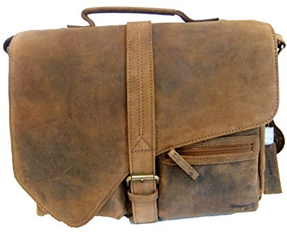 Greenland Nature Montenegro Aktentasche Leder 37 cm