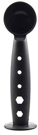 Coffer Tamper, 2 in 1 Multifunctional Espresso Tamper with 10g Measuring Spoon, Coffee Tamping Tool for Barista Coffee Bean Press Coffee Grind Pressing (49mm)