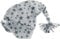 Playshoes Unisex Kinder Fleece-Mütze Wintermütze, Zipfelmütze grau Sterne, 49cm
