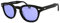 XLAB 8004 Occhiali da sole stile moscot, 48mm, Nero/Lilla, Unisex