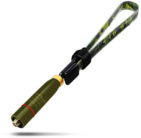 HYS Antena de doble banda para Kenwood TYT BAOFENG UV-82 UV-B5 GT-3 BF-F8HP UV-5RA UV-5RE UV-5R (camuflaje)
