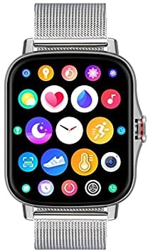 Radiant Modische Damen-Smartwatches RAS10404, Silber, Armband