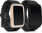 kwmobile 2x Protezione schermo compatibile con Oppo Watch Free - Custodia in silicone con rivestimento protettivo - senza Fitness Tracker