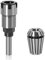 Bestgle 8 mm Schaft Oberfräse Spannzangenverlängerungsstange Bohrfutterhalter Extender Adapter mit 8 mm ER16 Federzangen-Set