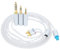 Janjunsi Upgrade Audio Kabel Ersatz Schnur Kompatibel mit Sennheiser IE100Pro IE400Pro IE500Pro In-Ear Kopfhörer - 3in1 Stecker mit 2.5mm/3.5mm/4.4mm Stecker