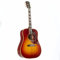 Gibson 1960 Hummingbird HCS Fixed Bridge Westerngitarre - Cherry Sunburst