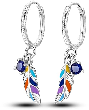 KUNSIR Silber Ohrringe für Damen Ohrringe, 1 Paar 925 Sterling Silber Ohrstecker Hypoallergen für Frauen und Mädchen EAR5