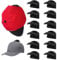 Altamejor 12 Stück Cap Halter, Selbstklebende Huthaken, Cap Halterung Wand für Wandmontage Hut Baseball Kappe Kleiderbügel Veranstalter