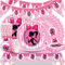 Huaxintoys Principessa per Feste Decorazione, 50 Pezzi Barbi Principessa Decorazioni di Compleanno includere Piatti di Carta, Bicchieri, Tovaglioli, Tovaglia e Bandiera di Pennant per Party Supplies