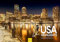 Edition Seidel Premium Kalender 12 USA Highlights 2025 Format DIN A3 Wandkalender USA Nationalparks New York Chicago Miami San Francisco Boston Metropole Skyline Melanie Viola