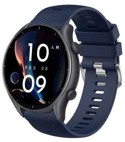 AK für Amazfit GTR 3 Armband Damen Herren, 22mm Silikon Ersatzarmband für Amazfit GTR