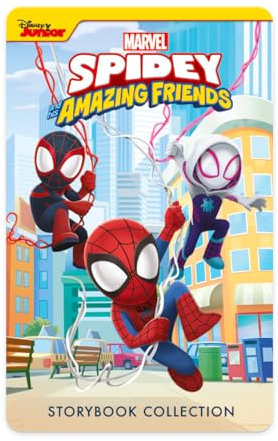 YOTO Marvel: Spidey and His Amazing Friends Storybook Collection–Kids Audio Card for Use with Player & Mini All-in-1 Audio Device, Screen-Free Listening with Fun Stories for Playtime Bedtime & Travel