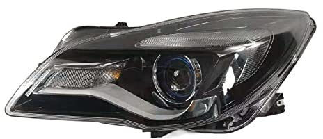 LED-HID-Xenon-Scheinwerfer passend für Buick Regal Opel Insignia 2014–2016,Halogenlampe,DRL,Tagfahrlicht,Autozubehör (Xenon rechts)