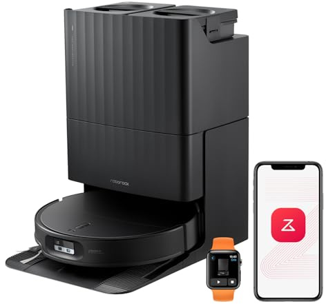 roborock Qrevo Edge 2 Robot Vacuum Cleaner with Mop, 25,000 Pa HyperSuction | Zero-Tangle, 3.14 Ultra-Slim, AI Obstacle Avoidance, FlexiArm Technology, 80°C Hot-Water Mop Washing & Dock Self-Cleaning