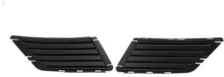 Front Nieren Gitter Für Vauxhall Für Corsa C 2003-2006 1400726 1400727 2PCS Auto Front Nebel Licht Kühlergrill Grill Lampe Abdeckung Nieren Schwarz