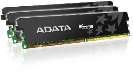 ADATA XPG Gaming Series, DDR3, 1600 MHz, CL9, Low Voltage, 6GB (2GB x 3)