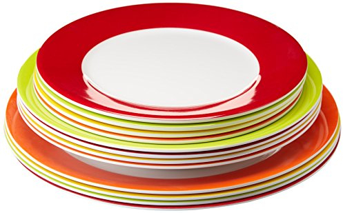 Gimex Rainbow Geschirrset 12-tlg.