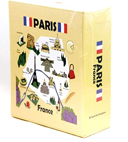 Fotoalbum Paris Frankreich, geprägt, 100 Fotos, 10 x 15 cm
