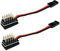 VUNIVERSUM 2X Stück Servo Kabel Verteiler 5 Fach 5in1 Splitter Lead 1x Female auf 5X Male HUB Adapterkabel Splitter für Multicopter LED ESC Quad Copter Drohne Modellbau