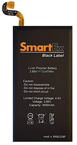 Smartex® Black Label Batterie Compatible avec Samsung Galaxy S8 Plus S8+ (EB-BG955ABE)