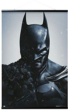Erik Magnetische Posterleiste mit Poster - Batman Arkham Origins - Poster mit Rahmen