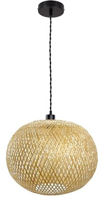 LEDKIA LIGHTING Pendelleuchte Bambus Llata Natürlich