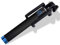 Perche Selfie Metal pour Samsung Galaxy A51 Smartphone avec Cable Jack Selfie Stick Android iOS Reglable Bouton Photo (Bleu)