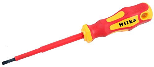 4MM X 100MM VDE Screwdriver - Slotted, Slot Screwdrivers, Tools, 1 Piece Pack - 33400100