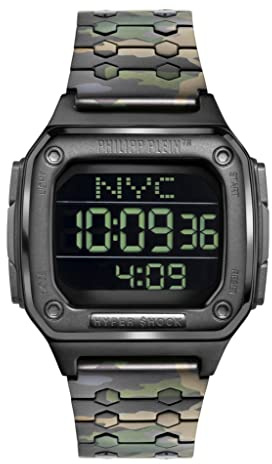 Philipp Plein Digital Armbandhr Quarz Hyper Shock
