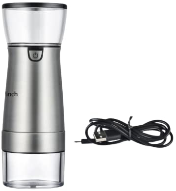 Electric Coffee Grinder for Spices, Seeds, Herbs, and Coffee Beans, Spice Blender and Espresso Grinder, Wet and Dry Grinder, Included 2 Removable Stainless Steel Bowls