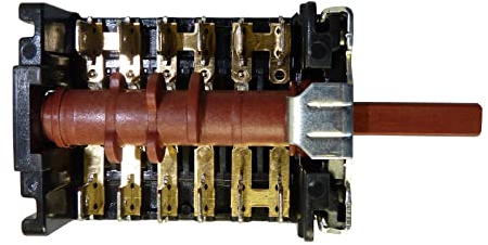 Place4parts Compatible 5 Position Function Selector Switch for Beko Oven Grill QIF21X OIF22300XL OIF22300X