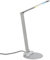 BRILONER - LED Schreibtischlampe mit Touch, dimmbar in Stufen, einstellbar von warmweiß bis kaltweiß, Tischlampe, Lampe, Nachttischlampe, Tischleuchte, Deko, Bürolampe, 83x20 cm, Silberfarbig