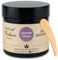 Meißner Tremonia - 75g Deocreme Lavender Deluxe - veganes Deo ohne künstliche Zusatzstoffe - Bio Naturkosmetik ohne Konservierungsstoffe - Aluminiumfrei & Zero Waste - inkl. Bambus Spatel