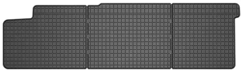 SMK Gummimatten auto fußmatten Satz passend für Volkswagen Transporter T5 2003-2015 Erleben Sie einen neuen Standard des Reisens mit rutschfesten auto fussmatten - Mehrjahres- auto teppiche für alle S