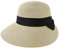Casquette Visière Femme en Paille Chapeau de Paille pour Femme Visière en Paille Femme Casquette Eté Respirant Anti UV Casquette Visière Plage Voyage Sport en Plein Air