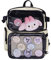 CoolChange Ita bag Rucksack mit transparentem Sichtfenster und abnehmbarer Bauchtasche | 39x35cm | Weiß