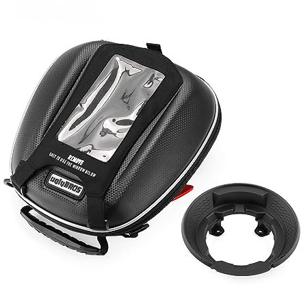 Tankrucksack Gepäck for ZX25R ZH2 Ninja 650 400 1000SX Z H2 Z900 Z650 Z400 VERSYS X300 ZX6R ZX10R Motorrad Tanklock Bag (Color : Bag one Set)