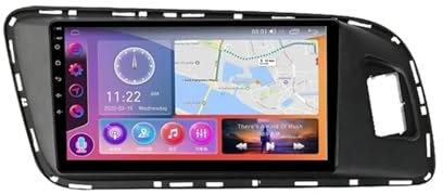 FONALO Car Radio para Audi Q5 2010-2018 Conecta y Reproduce 9 Pulgadas 1080P HD Pantalla Táctil Carplay Android Auto Car Stereo Reproductor de Internet (Color : TS7 2+32G)