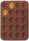 orion group Backform Silikonbackform Silikonform für Kekse Cookies Nüsse 27,5x18,5x1,3 cm