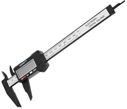 BENTRIP Electronic Calipers Measuring Tool, Digital Vernier Caliper with Large LCD Screen, 150mm 0-6, Digital Micrometer with MM/Inch Unit Conversion