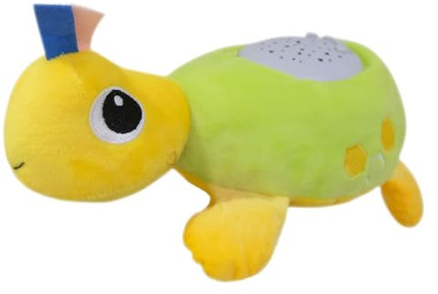 Gyaimxfu Tortue musicale de projection de ciel étoilé, premier équipement pour nouveau-né, musique apaisante, capteur de vin, veilleuse LED sans danger pour bébé, fête prénatale et cadeau de