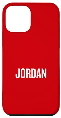 Hülle für iPhone 12 mini Jordanische Nationalflagge, Farbe: Rot