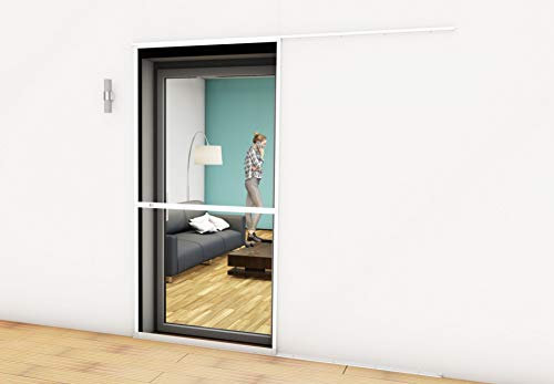 Fliegengitter Schiebetür Einzelelement 120x240cm anthrazit 101390107-VH