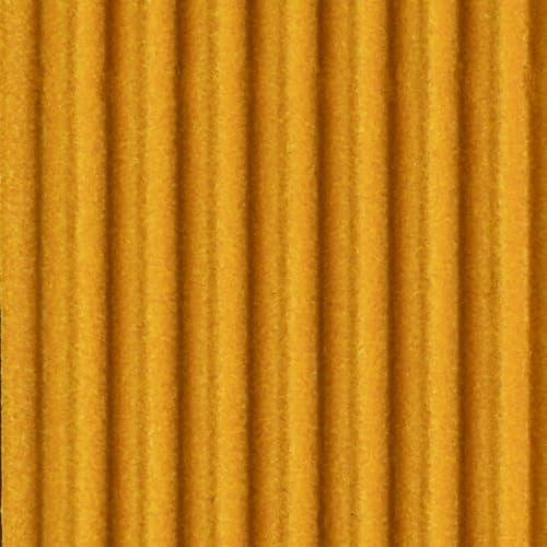 Clairefontaine 95616C - Rolle Wellpappe 50x70cm, 300g, ideal für DIY und Bastelprojekte, Goldgelb, 1 Rolle