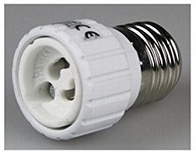 Logilink Lampensockel Adapter E27 auf GU10 ESL011