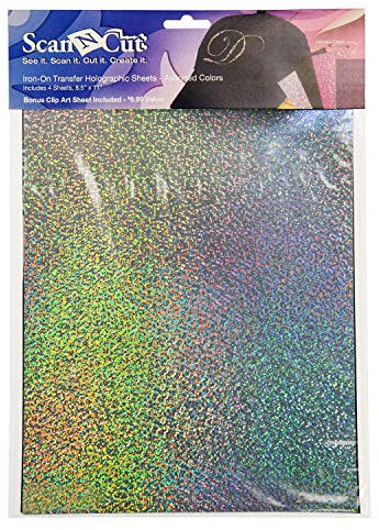 Brother ScanNCut CATH01 Iron-On Transfer Holographic Sheets