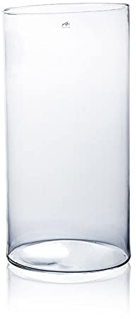 Bodenvase XXL, Dekoglas CYLI zylindrisch rund H. 60cm D. 30cm Sandra Rich