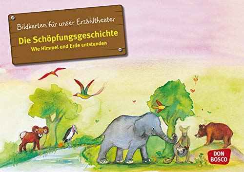 Die Schöpfungsgeschichte. Wie Himmel und Erde entstanden. Kamishibai Bildkartenset: Entdecken - Erzählen - Begreifen: Kinderbibelgeschichten. ... (Bibelgeschichten für unser Erzähltheater)